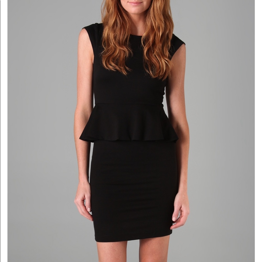 Alice + Olivia Peplum Dress Size 4